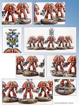 Rogue Trader Blood Angels Terminators Model I by Jaymorrats