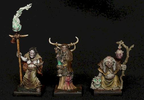 Vampire Counts Necromancers by GriffinPainting