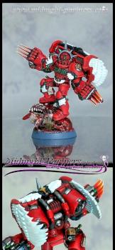 Blood Angel Captain - Roul the Crimson Butcher (SOLD - us) by ronin074