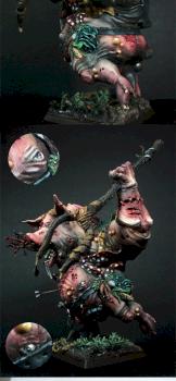 Nurgle Beast/Doombull/Mutant - PAINTED by tupavko