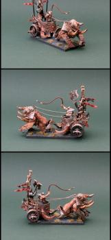 Warriors of Chaos - Gorebeast Chariot 2 by lono