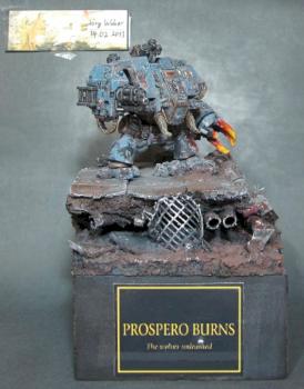 Prospero Burns - Space Wolf Cybot by Kyuss