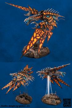 Heldrake Chaos Space Marince Undivided by MaybugM