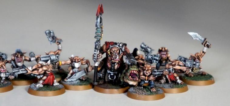 40k Stormclaw - Rustgob's runts by Drakonov