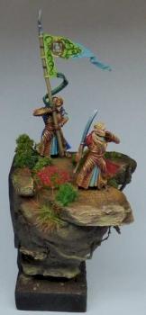 Elf Command Diorama by Gandalf the Grey