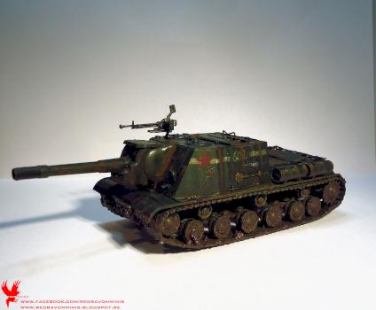 ISU-152 Russian Tank Destroyer by RedRavonMinis