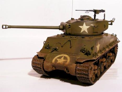 1/35th Sherman M4A3E8 (Tamiya) by rolling thunder