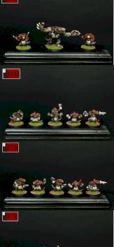 Bloodbowl Skaven team painted on commission! by axia