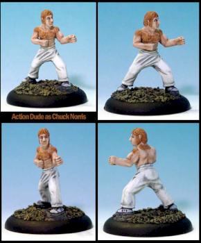 Chuck Norris from Return of the Dragon - Action Dude by xredmenacex