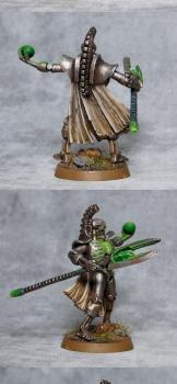 Necron Lord with Resurrection Orb by gimiak