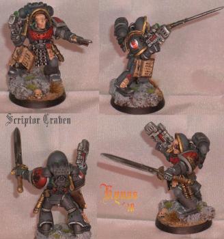 Space Marine Scriptor by Kyuss