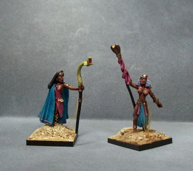 Egyptian Priestesses by scotty kahn