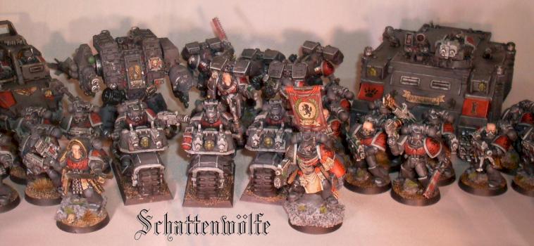 Space Marine Chapter: Schattenwölfe by Kyuss