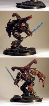 Chaos Daemon Prince WIP by kabaddon