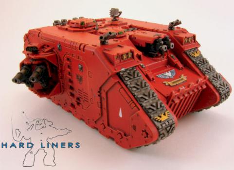 Blood Angels Land Raider by Kenndogg