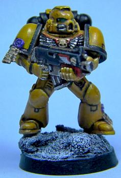 Space Marine Tactical marine by andres13