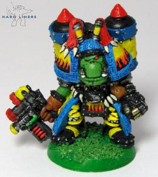 OOP Ork Nob (with jump pack) by Kenndogg