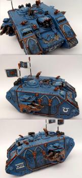 Marneus Calgar Landraider by Faenwulf