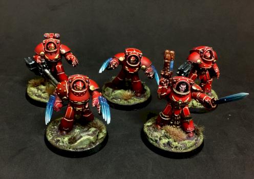 Tartaros terminators Squad, Horus Heresy by Jorko