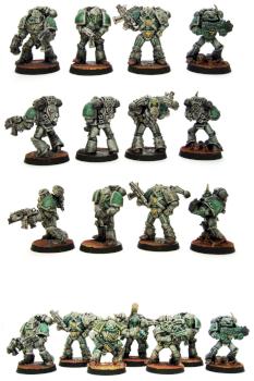 chaos space marines csm death guard horus heresy Killteam by Tribun82