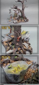 Scar_hand Painting - Mordheim Dead Tree by Nazroth by Nazroth