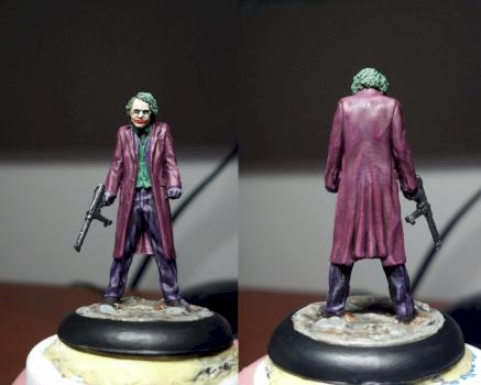 Joker Heath Ledger 2016 Hand Painted Miniature Knight Models Hand Painted by BiggiesMinis by Biggiesminis