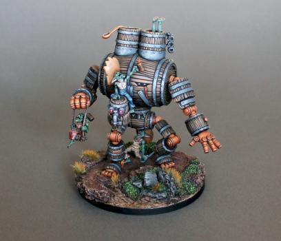 Malifaux Nightmare Whiskey Golem by annexation