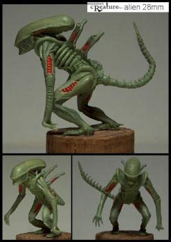 Alien/Xenomorph by miniature Creature