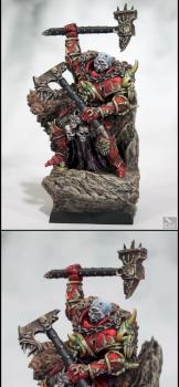 Lord of Chaos with axe and hammer by Thor-Modelling