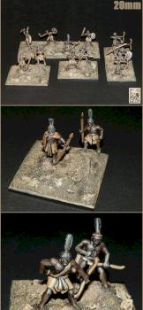 Nubians 1200 B.C. (20mm Scale) by p67