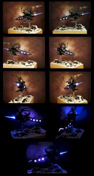 Dark eldar jetbike by MrDracorus