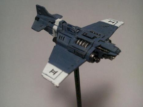 22th Wing Imperial Thunderbolt (Aeronautica Imperialis) by deathmonger