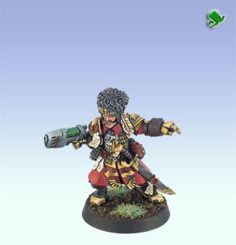 IG Vostroyan Officer by leprechaun studio