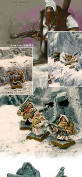 Dwarf Pathfinders and Veteran - DWARF TALES MINIATURES by Kubasa