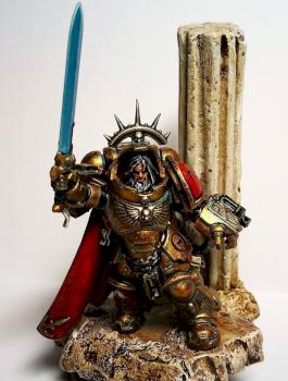 Soterios, Primaris Cpt. of the Minotaurs by Sotirios