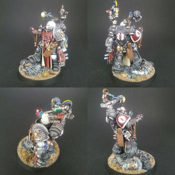 Primaris Apothecary della Deathwatch by Daniele.C