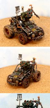 Necromunda Ash Waste Rocket Chariot by WorkingStiff