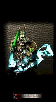 Warhammer VAMPIRE COUNTS Wight King with Baleful Tomb Blade by Hexagone Club