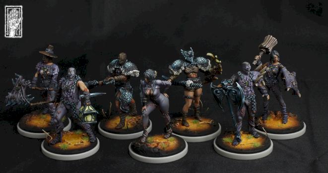 Kingdom Death Survivors by Manu Miniatures