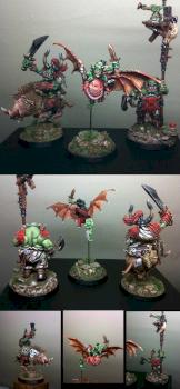 ORC Unit - Silver AOS golden demon 18 by ten ball