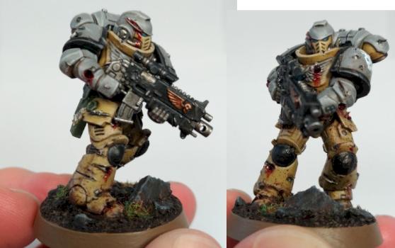 Space marine Primaris Intercessor by Smileyfist