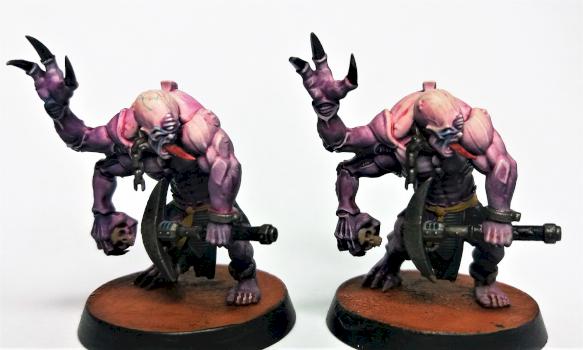 Genestealer cult aberrants by La Blouse