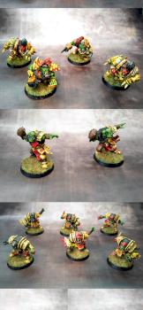 Blood Bowl Orc Team - Orcland Raiders by Home Of CadaveR