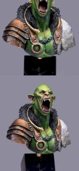 Orc Bust_ general Pictures by Banshee