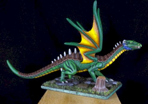 Green Dragon by Dead Bard Miniatures