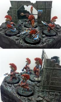 Chosen Axes of Shadespire (On Escenic Base) by AlvaroSolid