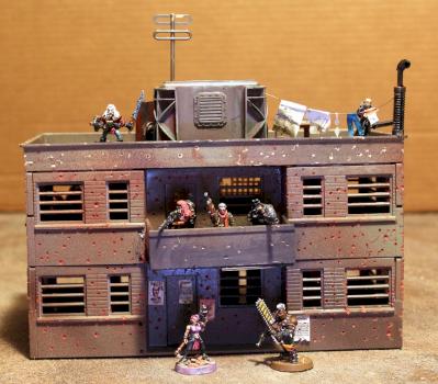 Necromunda Hab building back by WorkingStiff