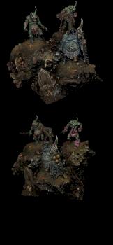 Lord of Blights with Plaguebearers by FartOfWar