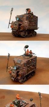 Necromunda Ash Waste Slaver Kart by WorkingStiff