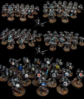 Primaris Deathwatch Intercessors by CroWarGamePainting